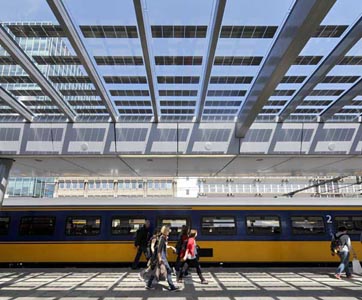 Riesjard Schropp: station Utrecht zonnepanelen 3