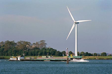 Riesjard Schropp: wind landschap Volkerak