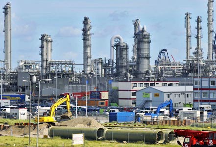 Riesjard Schropp:industrie energie Maasvlakte