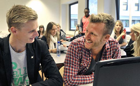 Riesjard Schropp: onderwijs studenten