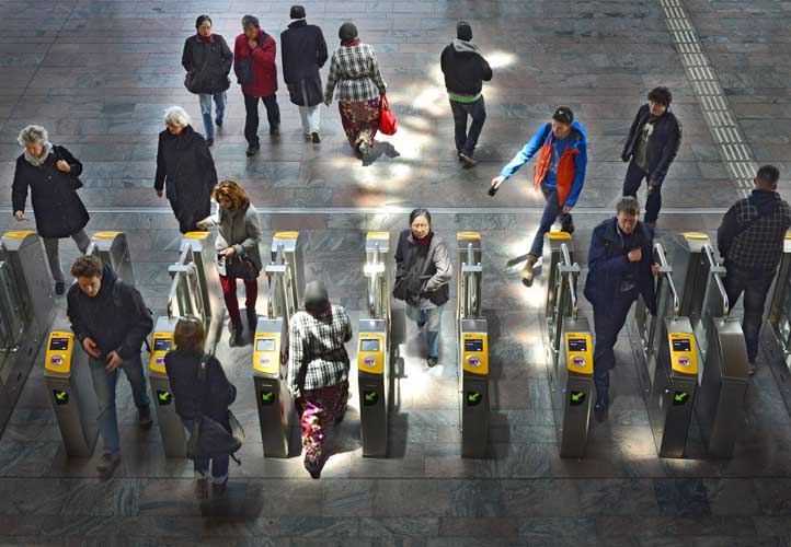 Riesjard Schropp: Rotterdam Centraal Station